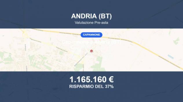 Immobile in asta di 5497 m² in vendita a Andria