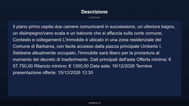 Immobile in asta di 110 m² in vendita a Barbania - Foto 4