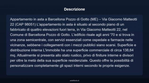 Immobile in asta di 138 m² con più di 5 locali in vendita a Barcellona Pozzo di Gotto - Foto 7