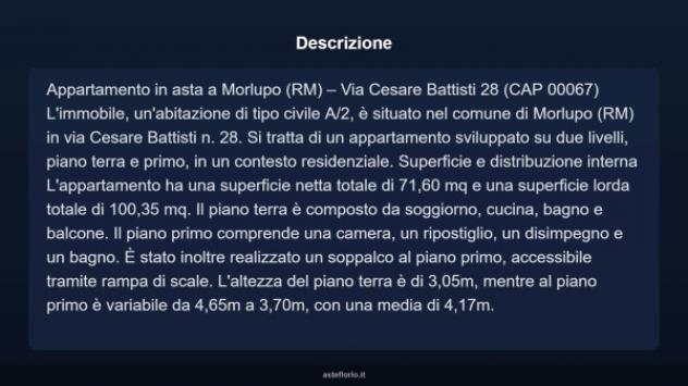 Immobile in asta di 100 m² in vendita a Morlupo - Foto 4