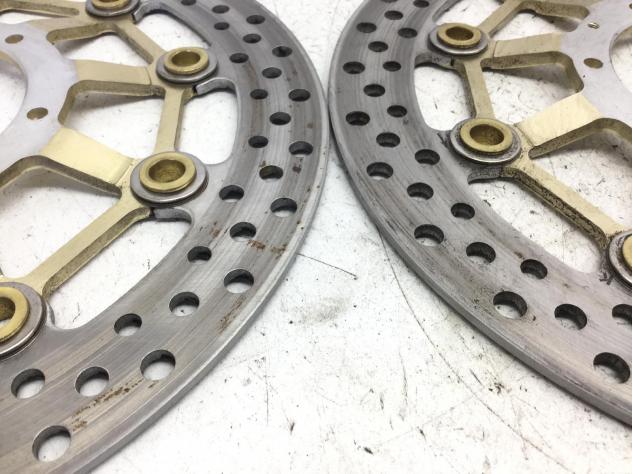 HONDA CBR RR ABS KM0 600 COPPIA DISCHI FRENO ANTERIORI 2024 2026 PC69A4RK - Foto 2