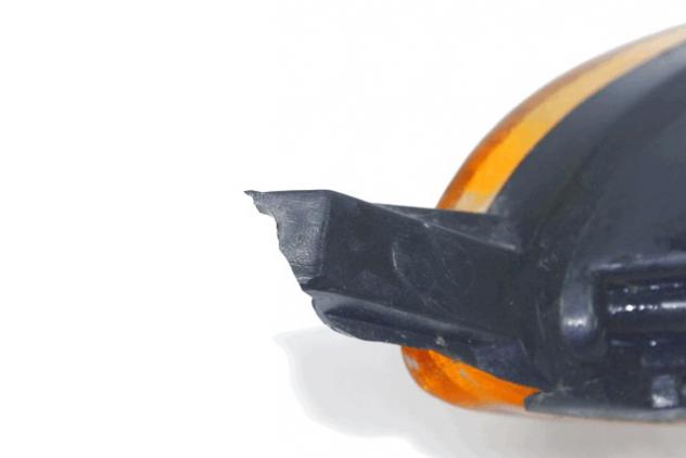 FRECCIA ANTERIORE DESTRA HONDA BALI 50 SJ 1992 - 2001 33400GAV700 FRONT RIGHT FLASHER LIGHT ATTACCHI DANNEGGIATI - Foto 3