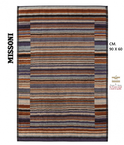 TAPPETO MISSONI RETTANGOLARE INGRESSO BAGNO CUCINA ECC. CM. 90 X 60 - Foto 4