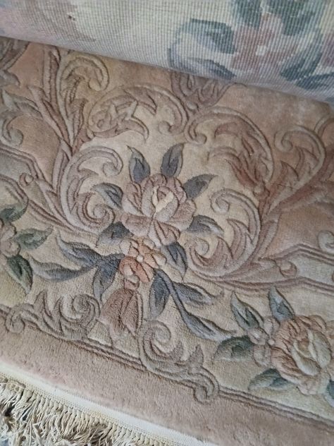 Vendesi Tappeto a fiori in seta - Foto 2