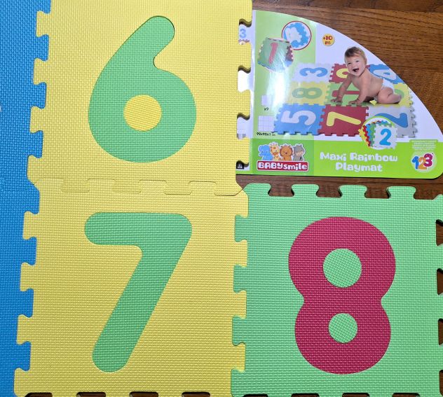 Tappeto puzzle numeri - Foto 4
