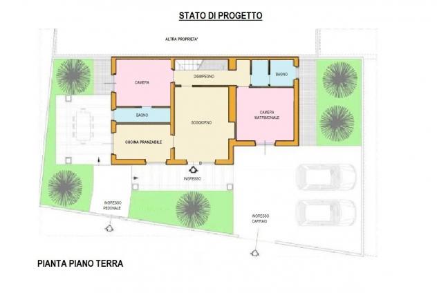 Casa semindipendente in vendita a Fossone - Carrara 115 mq Rif: 1347858
