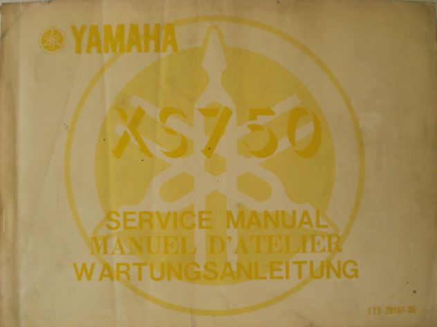 Yamaha IT 465 XJ 600 XV 1000 ecc manuali officina originali A4, uso manutenzione - Foto 7