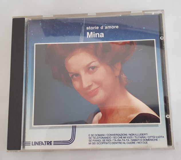Mina – Storie D'Amore, RCA – CD 74487 Serie Linea Tre, CD 1990. - Foto 5