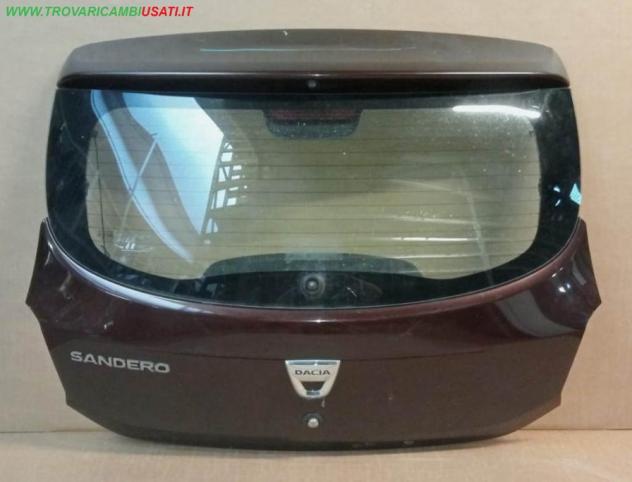 PORTELLO POST. MARRONE MET. C/SERR. (Segno su Spoiler Grd)  Carrozzeria  Lamierati esterni  Portello  Portello post. DACIA - SANDERO - 01-01-2013 - 01