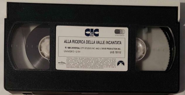 VHS Alla ricerca della Valle incantata Ediz.Originale Universal Pictures,1997 - Foto 2