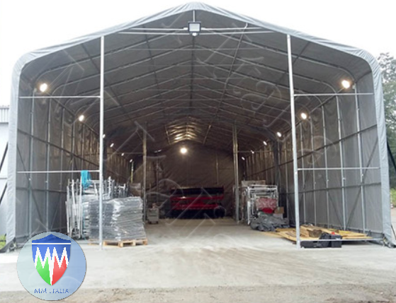 Coperture in Pvc , uso provvisorio senza Permessi 6,0 x 12,0 x 4,0 - Foto 2