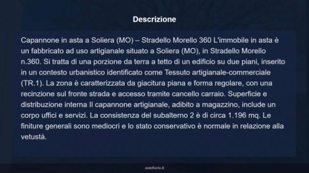 Immobile in asta di 1196 m² in vendita a Soliera - Foto 4