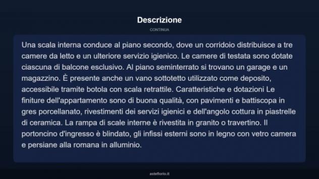 Immobile in asta di 154 m² con più di 5 locali e box auto in vendita a Acquapendente - Foto 18