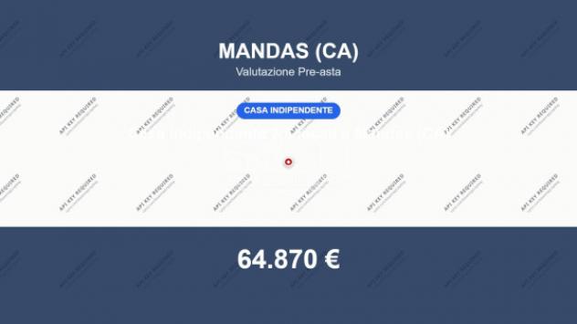 Immobile in asta di 216 m² con più di 5 locali in vendita a Mandas