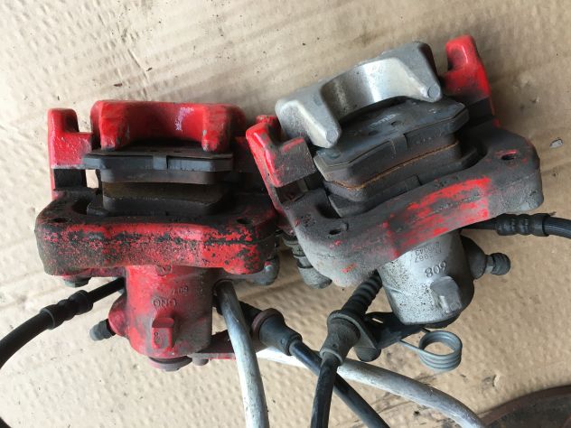 Coppia Pinze Freni complete e Dischi Baffati SEAT IBIZA FR IV 4 Serie 2012 - Foto 5