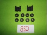 Boccole e tasselli barra stabilizzatrice Fiat 850 sport spider special NUOVI