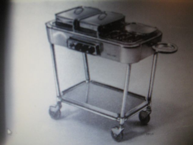 carrello scaldavivande Calderoni