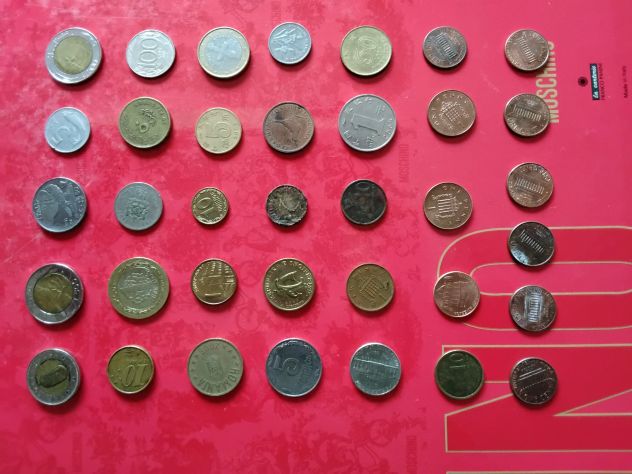 Monete straniere e poche italiane