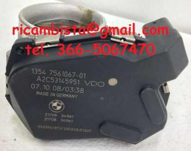 BMW Serie 1 1.6 benzina 2007 corpo farfallato 1354 7561067-01 - Foto 2