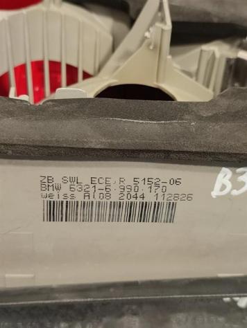 STOP FANALE POSTERIORE DESTRO BMW X3 1° Serie 6321 6990170 N47D20C (0410) - Foto 4