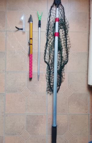 Canna da pesca Guadino Reggicanna Trota mare lago