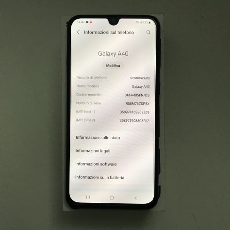 Samsung A40 Nero - Foto 2