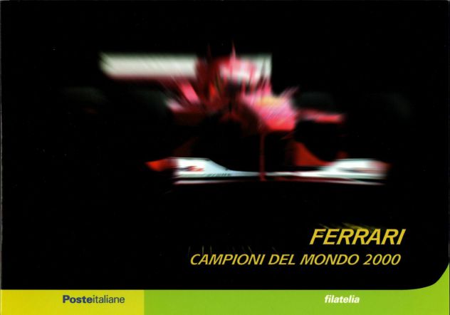 2000 FOLDER delle Poste della Ferrari francobolli