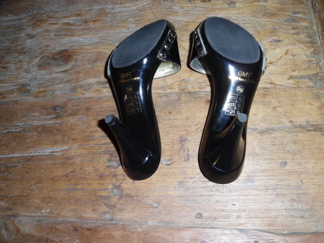 CIABATTINE NUOVE,DA DONNA,CON TACCO ALTO,ELEGANTI,ORIGINALI MARCA GMV GIAN MARCO - Foto 7