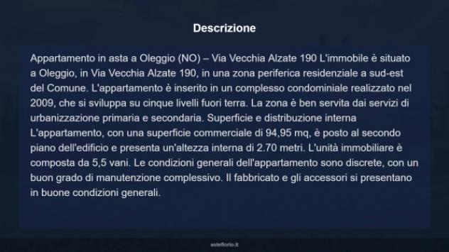 Immobile in asta di 94 m², box auto doppio in vendita a Oleggio - Foto 6