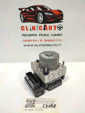 CENTRALINA ABS MERCEDES Classe B W246 2° Serie A0094315212 651901 diesel 1796 (12) - Foto 2
