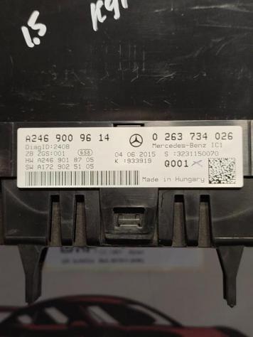 QUADRO STRUMENTI MERCEDES Classe B W246 2° Serie A2469009614 0263734026 607951 (K9K) (12) - Foto 4