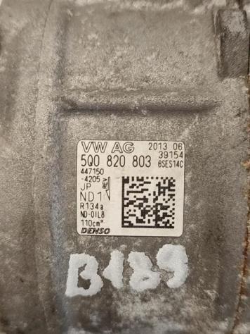 COMPRESSORE A/C VOLKSWAGEN Golf 7 Berlina 5Q0820803 CLH diesel 1598 (12) - Foto 2