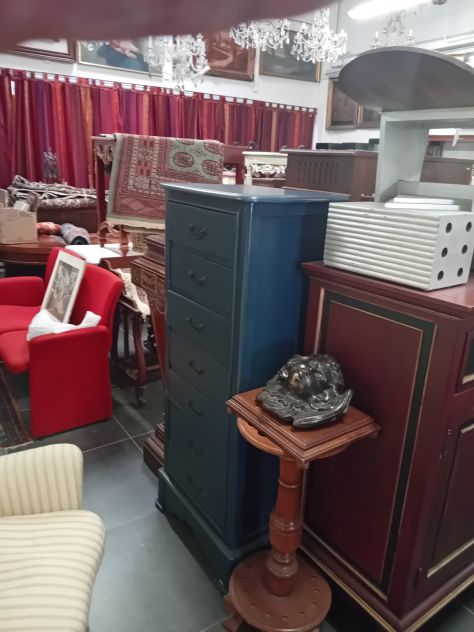 VENDO AL MIGLIOR OFFERENTE GRANDE STOCK DI MOBILI LACCATI SHABBY DI ANTIQUARIATO - Foto 10