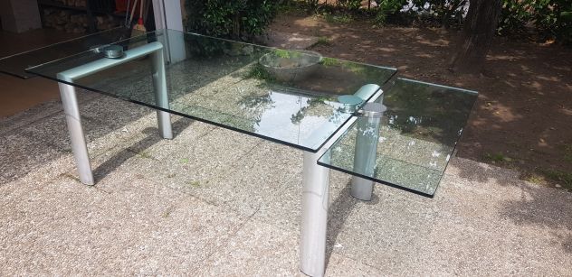 Tavolo in cristallo temperato - Foto 2