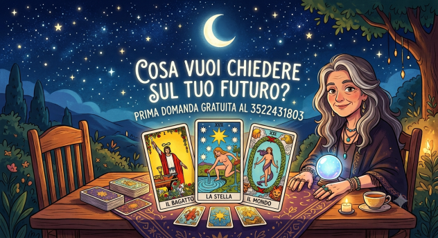 Prima domanda gratuita ai tarocchi o sibille