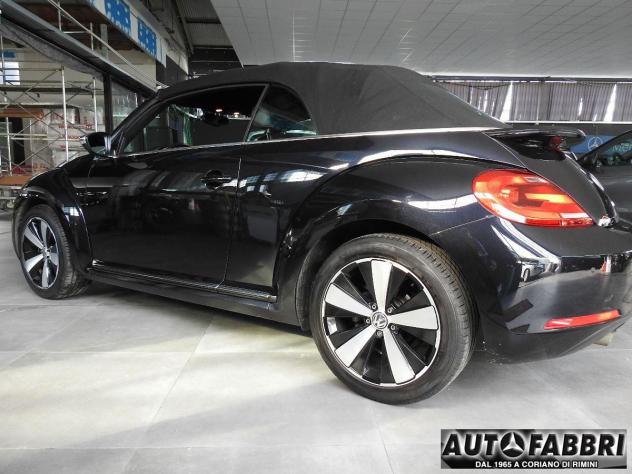 VOLKSWAGEN - New Beetle Cabrio 1.2 tSI Design Ltd Plus Car Play Navigatore Sat- Android A. Pelle Sport Design - Foto 8