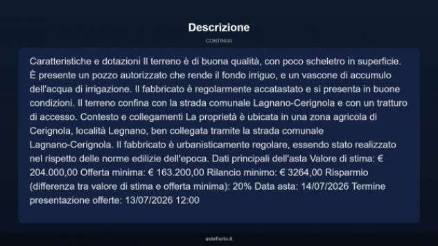 Immobile in asta di 78341 m² con più di 5 locali in vendita a Cerignola - Foto 5
