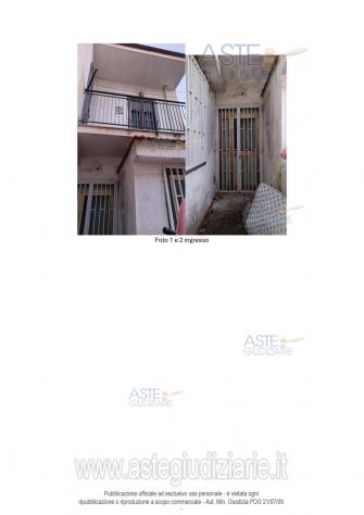 IMMOBILI-IMMOBILE RESIDENZIALE-Via ex Pagliarone 21/23 ex località Vitoni oggi Via Catapano n. 21/23