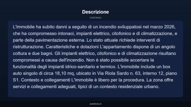 Immobile in asta di 79 m², box auto in vendita a Roma - Foto 5