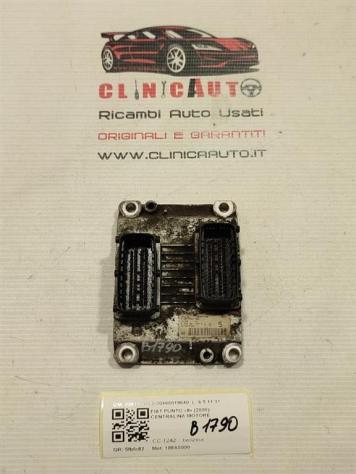 CENTRALINA MOTORE FIAT Punto Berlina 3P 2° Serie 0261206980 00468019640 188A5000 benzina 1242 (9903)