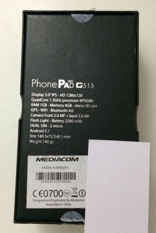 Mediacom PhonePad Duo G515 Rigenerato - Foto 3