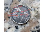 MONETA DA 100 LIRE PICCOLO REPUBBLICA ITALIANA DEL 1992 - DIFETTO DI CONIO -