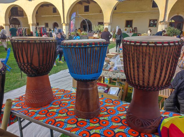 Riparazione e sostituzione pelle strumenti a percussione djembe, dundun, bongo - Foto 4
