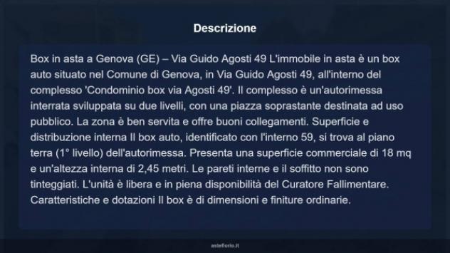 Immobile in asta di 18 m² in vendita a Genova - Foto 9