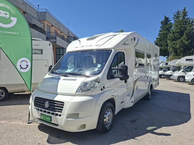 CAMPER LAIKA DUCATO SEMINTEGRALE GARAGE SEMIDINETTE CLIMATIZZATORE FOTOVOLTAICO CAMPEGGIO USATI GENERALI 1705 - Foto 2