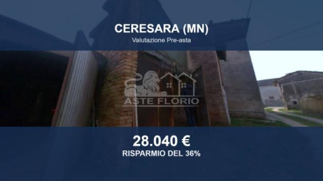 Immobile in asta di 135 m², box auto in vendita a Ceresara