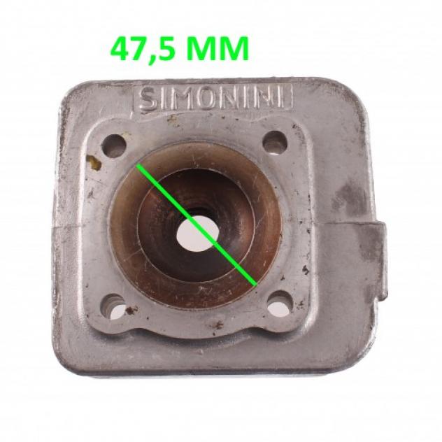 Testa cilindro Simonini da 47,5 mm per Yamaha Verticale ad aria - Foto 2