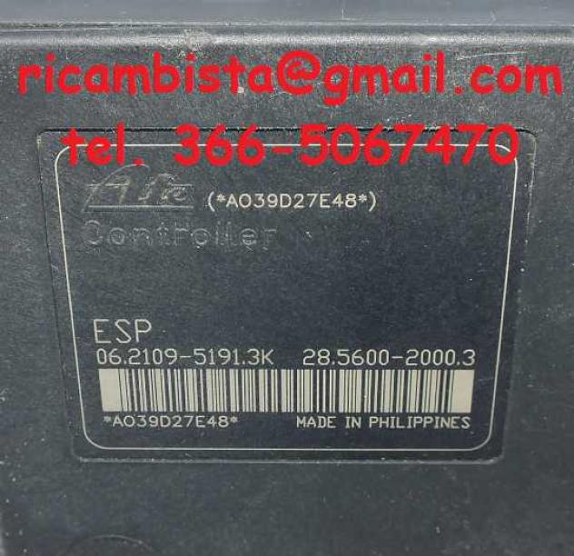 06.2109-5191.3K 06.2102-0982.4 Suzuki Swift gruppo pompa ABS