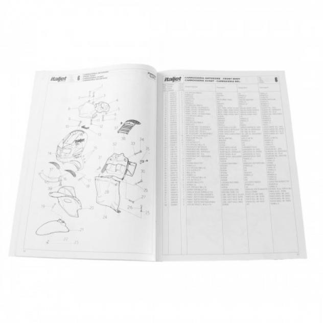 Catalogo in file PDF ricambi per Italjet Formula 125 - Foto 3