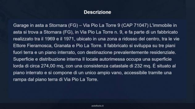 Immobile in asta di 274 m² in vendita a Stornara - Foto 9